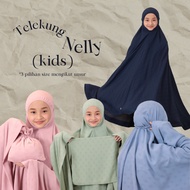 ✳ON SALE Telekung Kanak-kanak Nelly Series by Hanna Mirae free pouch beg + free alas sujud✩