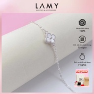 Lắc tay bạc LAMY Lucky Four Leaf Bracelet Silver 2195SV