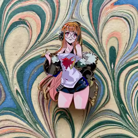 Royal Futaba enamel pin