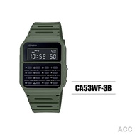 men watch ✜□❁*100% Authentic* Casio Calculator Men CA53W / CA53WF (CA-53W CA-53WF) Series Digital Wa