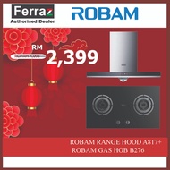 Robam A817 Cooker Hood + ROBAM B276 Gas Hob High Flame Gas Burner ( Combo Offer ) HOOD &amp; HOB