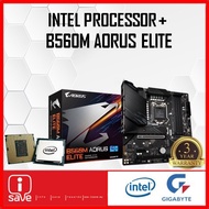 GIGABYTE B560M AORUS Elite B560 LGA1200 MOTHERBOARD + Intel 10TH / 11TH GEN CORE I3 / I5 / I7 / I9 C