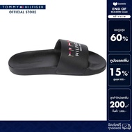 Tommy Hilfiger รองเท้าแตะ ผู้ชาย รุ่น FM0FM05431 BDS - สีดำ