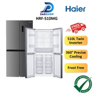 FREE SHIP Haier Refrigerator 4 Door Inverter 510L Fridge 4 Doors Peti Sejuk Peti Ais 4 Pintu Inverter Murah HRF-510MG