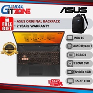 Asus TUF A15 FA506I-IHN241T /FA506I-IHN240T 15.6'' FHD Gaming Laptop ( R 7 4800H/R 5 4600H ,8GB,512GB,GTX1650Ti 4GB,W10)
