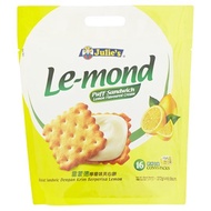 Julie s Le-mond Lemon Flavoured Cream Puff Sandwich 16 Convi-Packs 272g
