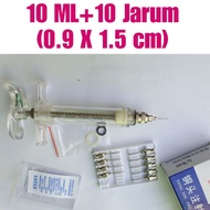 Syringe Syringe, Vaccine, Animal, Quail, Etc., 10ml Plus 10 Syringes