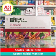 H2 Health & Happines 1 Strip isi 12 kapsul Obat hemorid Obat wasir