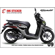 Genio Decal Sticker Design 09