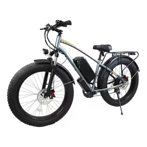 Adult electric mountain bike with 1000W motor 31MPH speed 60-mile range 26 fat tires 48V 18.2Ah batt