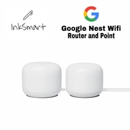 (Bundle) Google Nest Wifi Router and Point