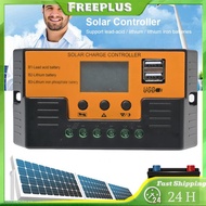 Solar Charge Controller 12V/11.1V/12.8V with LCD Display Solar Panel Controller