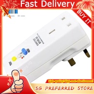 13A Gfci Leakage Protection Rcd Socket Home Circuit Breaker Cutout Power Trip Switch- Uk Plug