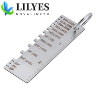 LILYES Wire Gauge AWG SWG 0-36 Thickness Measuring Gauge Soldering Inspection Tool Diameter Measurer