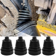 1Set Expandable Car CV Joint Protective Cover with Clamps Car Drive Shaft Silicone Dust Covers Unive