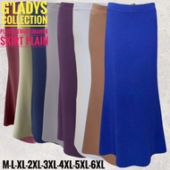 { XL,2XL,3XL} Skirt G'LADYS SKirt office Plus Size Muslimah Skirt Office 📣💓 ⭐Skirt Kerja G'ladys[The