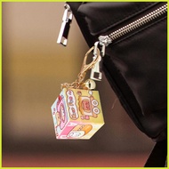 Magic Cube Keychain Toy Keychain Charm Puzzle Cube Bell Pendant Cute Keychain Speed Cube Tension Rel