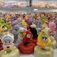 [Ready Stock] Trendy Play Doll Spinning Fun Cartoon Creative Desktop Ceramic Cute Ornaments Stall Gi