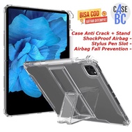 Case Clear Anti Crack Samsung Galaxy Tab A9 | Tab A9+ | Tab S9 FE | Tab S9 FE+ With STAND And AIRBAG