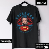 Man of Steel Superhero T-Shirt for Adults S–7XL Jumbo BIG Size & Children Ages 2-13 Years – Premium 