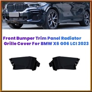 [chasoedivine.sg] 1Pair Car Front Bumper Trim Panel Radiator Grille Cover for BMW X6 G06 LCI 2023 51