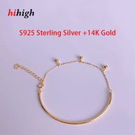 Thiết Kế Vòng Tay Sáng Tạo Mạ Vàng 14K Mạ Bạc Sterling S925 Hàn Quốc