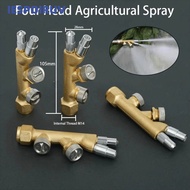 IESPOIRNC Agriculture Spray Nozzle, 4 Nozzles Adjustable Fan Pattern Atomizing Sprayer Nozzle, Atomi
