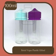 Botol Liquid Vape 100ml Chubby Gorilla - Tutup Biru Toska & Ungu