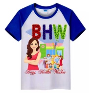 BHW t shirt for men and women Sublimated short sleeve top casual round neck Breathable tshirt