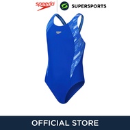 SPEEDO Hyperboom Splice Muscleback ชุดว่ายน้ำเด็กผู้หญิง