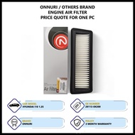 Hyundai I10 1.25 Korea Aftermarket Air Filter (28113-0X200)