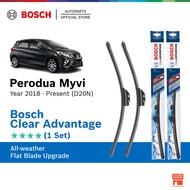 Bosch Clear Advantage (Denso Top Lock) 22"/16" Wiper Set for Perodua Myvi D20N D51A 2018 - Present