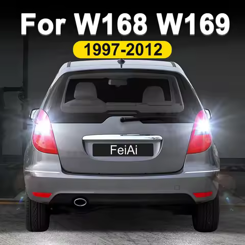 For Mercedes A Class W168 W169 LED Reverse Lights Back Up Light Car Reversing Lamp Benz W168 W169 19