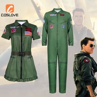 Top Gun Cosplay Clothing Full Set Costume Suit For Adult Air Force Uniform Jumpsuit Cosplay Clothing