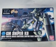 絕版 紅BANDAI 全新未砌 HG 1/144 GM SNIPER K9 GUNPLA 盒少殘 高達 模型 BUILD FIGHTER