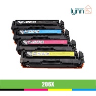 206X Compatible HP Toner Cartridge 206X 206x W2110X W2111X W2112X W2113X For M283FDW M255DW M255NW M