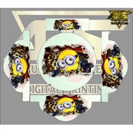 LB BIRD CAGE STICKER - LOVEBIRD WALL DECAL