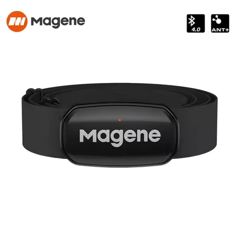 Magene Heart Rate Sensor H303 Bluetooth ANT Upgrade HR Monitor With Chest Strap Dual Mode Computer B