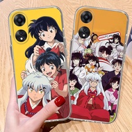 J-8 Inuyasha Soft Case for OPPO A60 A58 A78 A38 A17 A18 Reno 13F 5G