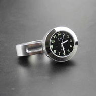 Universal 3 F 32Mm Waterproof Chrome Motorcycle 1 1/ 4'' Handle Bar Mount Clock Watch Cruiser Choppe