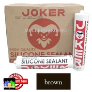 SEALENT / SILENT LEM KACA WARNA COKLAT BROWN SEALAN SILICONE FOAM 300G