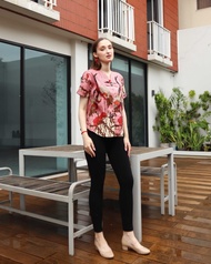 Atasan Batik Wanita Blouse Wanita / Batik / Batik Jumbo / Sari