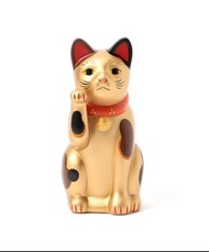 現貨日本製Beams Japan 金色右手吸金瀬戶招財貓