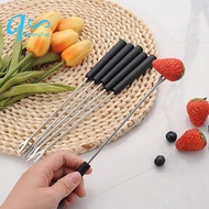 Stainless Steel Fondue Forks, Long Forks Cheese Fondue Forks for Chocolate Fountain Cheese Fondue Roast Marshmallows