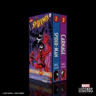 全新現貨 Marvel Legends 蜘蛛人 屠殺 VHS 雙人包 Carnage 動畫配色 超取免訂金