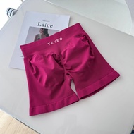 TEVEO New High Quality Fitness Pants Spice Girl Butt Lift Peach Quick Dry Tight Athletic Shorts Wome