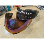 (Visor) Gracshaw Helmet Grandio G9200 Jelmet Visor clear visor only (CWR-1/X-Spirit III / Z-7+))