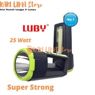 SENTER BESAR LUBY 25 WATT + LAMPU SAMPING (POWERBANK) L-2677C - CAHAYAMEGAH