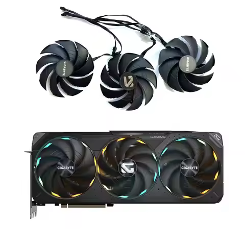 For Gigabyte RTX 5070 5080 5090 D Gaming OC 105MM DC 12V 0.65A PLD10020S12H 12PIN RTX 5080 5090 GPU 