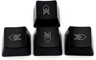 PBT Arrow Keycaps Set Compatible with ROG Azoth, 75% Keyboards – MX Stem Compatible – Fits Akko, Key
